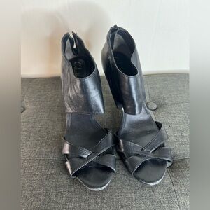 Cole Haan Black Leather Heels